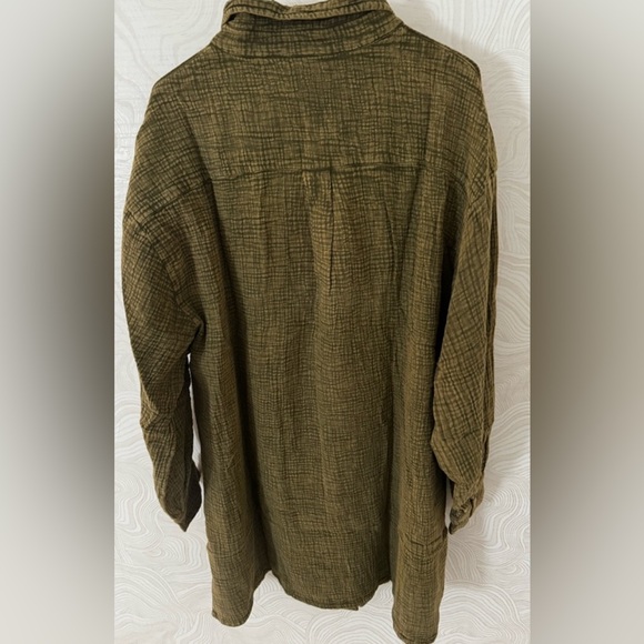 New Jaded Gypsy Gauze Button Down Dress Sz L/XL - Picture 2 of 3